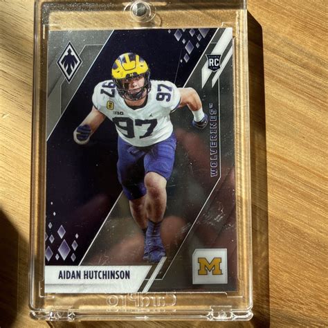 aidan hutchinson rookie card|aidan hutchinson rookie card price.